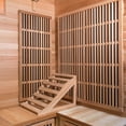 thumbnail image 8 of Hybrid Cedar Elite Premium 3-4 Person Sauna with 9 Carbon Heaters, 8 of 22