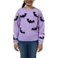 thumbnail image 3 of Zunie Girls Halloween Sweater, 3 of 5