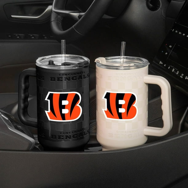 Logo Brands Cincinnati Bengals 40 oz. Stainless Steel Tumbler Set