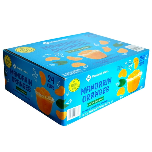 mamrinさまMare Member's Mark Mandarin Oranges 4 oz., 24 ct. - Samsclub.com