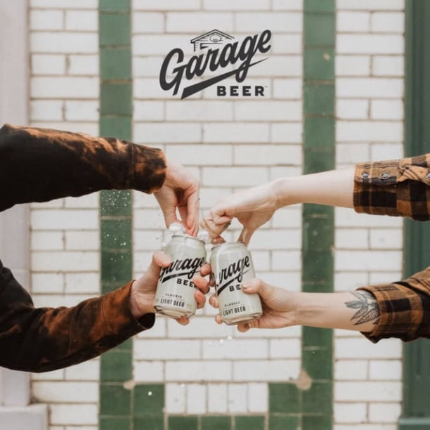 Garage Beer Light Lager Beer, 12 fl. oz. can, 12 pk. - Samsclub.com