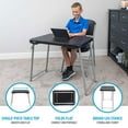 thumbnail image 4 of Lifetime Stacking Personal Table, Light Commercial, 80668, 4 of 12