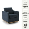 thumbnail image 2 of Member's Mark Modern Classic Fabric Swivel Chair, Assorted Colors, 2 of 9