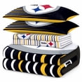 thumbnail image 2 of Logo Brands Pittsburgh Steelers Bed-In-A-Bag Set, 2 of 5