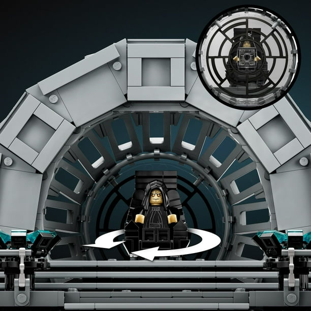 LEGO Star Wars Emperor's Throne Room Diorama Building Set, 807 pcs