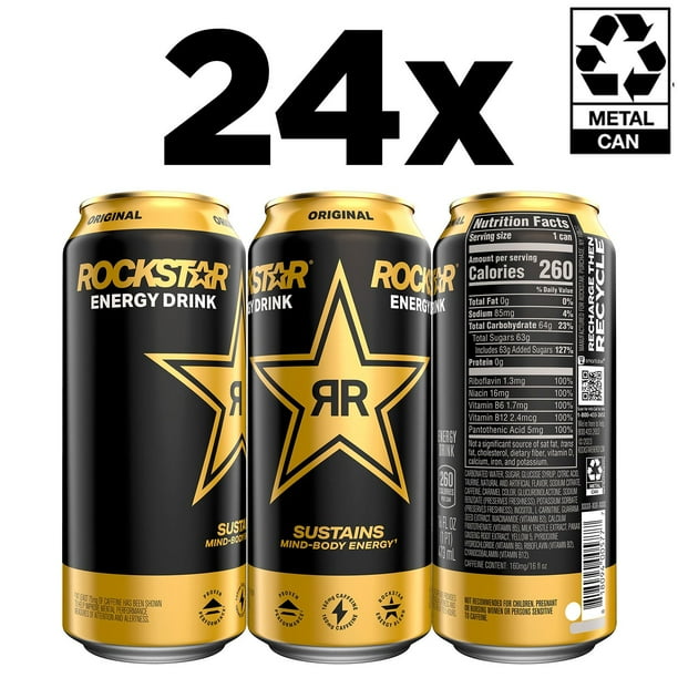 Rockstar Energy Original 16 fl. oz., 24 pk. - Samsclub.com