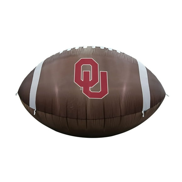 Logo Brands Oklahoma Sooners Pre-Lit 10'x6' Inflatable Football