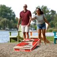 thumbnail image 6 of YouTheFan Cleveland Browns 2'x4' Cornhole Board Set, 6 of 6