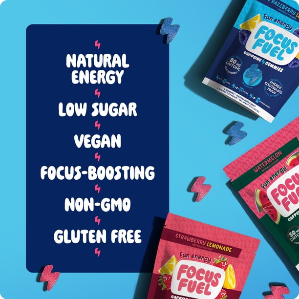 FocusFuel Variety Pack Caffeine Gummies, 4 ct., 15 pk. - Samsclub.com