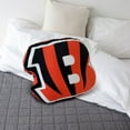 thumbnail image 2 of Logo Brands Cincinnati Bengals XL Puff Pillow, 2 of 5