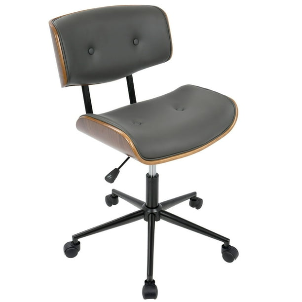 Lombardi Mid-Century Modern Adjustable Office Chair, Assorted