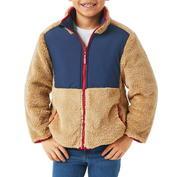 Member's Mark Boys Reversible Fleece Zip Up - Samsclub.com