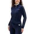 thumbnail image 3 of Juicy Couture Women's Cotton Velour Pickleball Jacket, 3 of 7