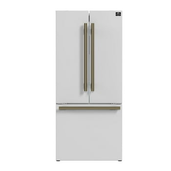 Gallipoli 17.5 cu. ft.  French Door Refrigerator with Bottom Freezer