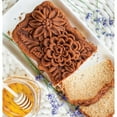 thumbnail image 4 of Nordic Ware Toffee Wildflower Loaf Pan with Loaf Keeper, 4 of 6