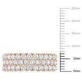 thumbnail image 3 of 1.68 CT. T.W. Diamond Triple-Row Semi-Eternity Band in 14K Gold, 3 of 9
