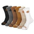 thumbnail image 1 of Timberland 6-Pack Performance Crew Sock Oatmeal Multi Pack, 1 of 4