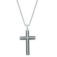 thumbnail image 1 of 0.46 CT. T.W. Round Cut Diamond Cross Pendant Necklace in 14k Gold, 1 of 3