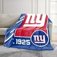 thumbnail image 2 of Logo Brands New York Giants 60"x70" Super Plush Blanket, 2 of 6