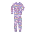 thumbnail image 2 of Member's Mark Girls 2-Piece Super Soft Snug Fit Modal DreamMark Pajamas, 2 of 8