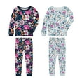 thumbnail image 2 of Member's Mark Girls 4-Piece Organic Cotton Pajama Set, 2 of 13