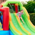 thumbnail image 5 of Happy Hop Inflatable Double Slide Water Fun Park with Bouncy Castle, 5 of 14