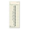 thumbnail image 1 of Tops - Acroprint, Cincinnati, Lathem, Simplex, Stromberg Time Card 3-1/2" x 9" - 500/Box, 1 of 4