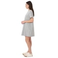 thumbnail image 2 of Sam Edelman Women's Mini Logo Swing Dress, 2 of 8