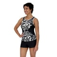 thumbnail image 3 of ZeroXposur Women’s 2-Piece Scuba Tankini Set, 3 of 8