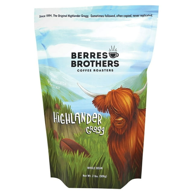 Berres Brothers Whole Bean Coffee, Highlander Grogg 32 oz.