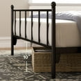 thumbnail image 4 of Zinus Night Therapy Henry 38” Metal Platform Bed Frame, Assorted Sizes, 4 of 9