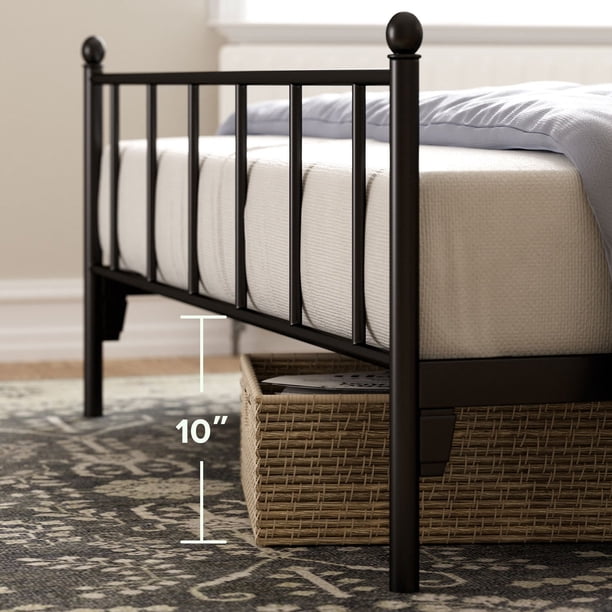 Zinus Night Therapy Henry 38” Metal Platform Bed Frame, Assorted