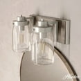thumbnail image 1 of Hunter Devon Park with Clear Glass Bathroom Vanity Wall Light Fixture, 1 of 8