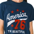 thumbnail image 5 of Mighty Fine Women's Americana Graphic T-Shirt, 5 of 8