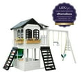 thumbnail image 2 of 2MamaBees Reign Two Story Playhouse with Swing Attachment, 2 of 12