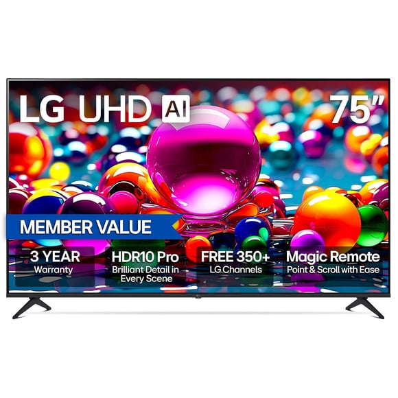 LG 75" Class UA7700 Series 4K UHD Smart TV