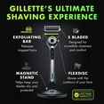 thumbnail image 2 of GilletteLabs Men's Razor with Exfoliating Bar, 1 Handle, 7 Refills, 1 Premium Magnetic Stand, 2 of 6