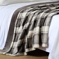 thumbnail image 8 of Eddie Bauer Reversible Plaid Heated Plush Throw Blanket, 60"x70", 8 of 9