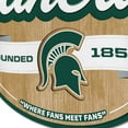 thumbnail image 4 of YouTheFan Michigan State Spartans 17"x12.5" 3D Multi-Layered Fan Cave Sign, 4 of 5