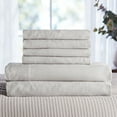 thumbnail image 2 of Member's Mark European Flax Linen Sheet Set, Assorted Colors and Sizes, 2 of 5