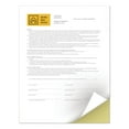 thumbnail image 1 of Xerox Bold Digital Carbonless Paper, 8 1/2 x 11, White/Canary, 5,000 Sheets, 1 of 4