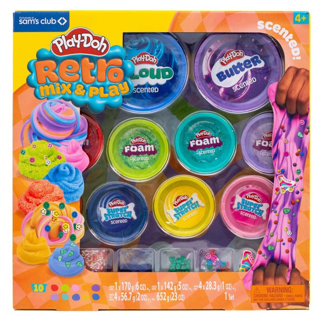 Play-Doh Mix & Play Scented Slimes, 10 pk.