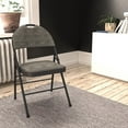 thumbnail image 1 of Member's Mark Superior Comfort Commercial Fabric Folding Chair with Scotchgard Protector, Gray, 1 of 9