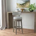 thumbnail image 1 of HH2 Home Lawton Wood Counter Height or Bar Height Swivel Stool, 1 of 13