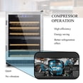 thumbnail image 9 of Lanbo 24 Inch 51 Bottle Wine Cooler Fridge, 9 of 15