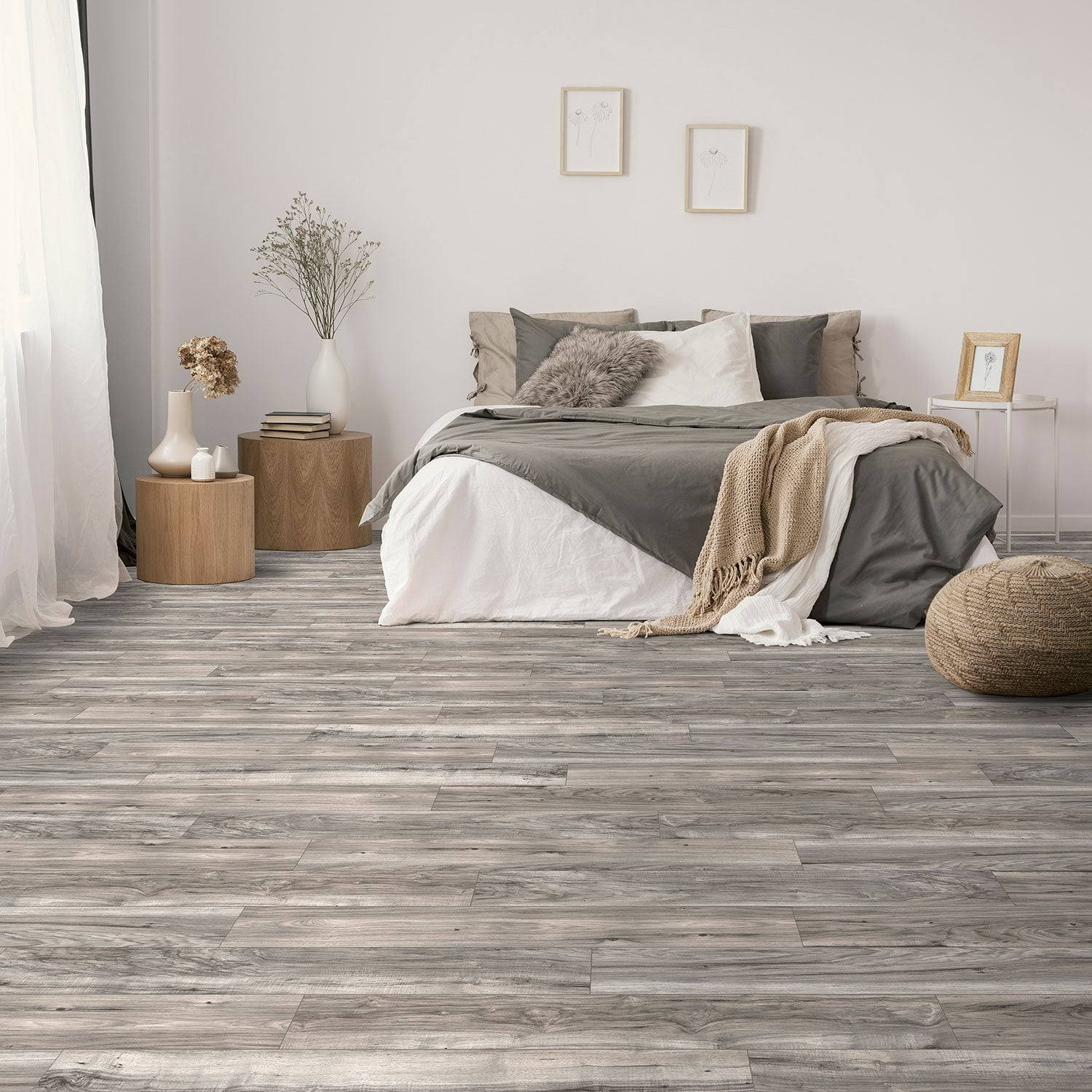Select Surfaces Southern Gray Spill Defense Laminate Flooring (2pk), image size:1500x1500
