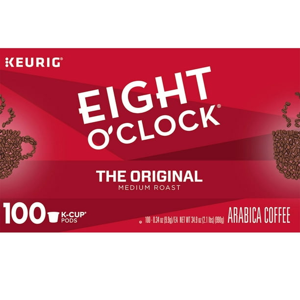 Eight O'Clock The Original Medium Roast K-Cup Coffee Pods, 100 Ct.