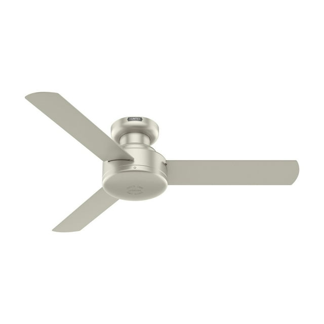 Hunter 44" & 52" inch Presto Low Profile Ceiling Fan and Wall Control, Assorted Colors
