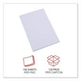 thumbnail image 4 of Universal Scratch Pad Value Pack, Unruled, 4" x 6", White, 100 Sheets, 120/Carton, 4 of 7