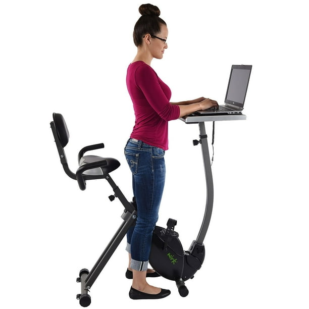 Wirk Ride Exercise Bike Workstation and Standing Desk